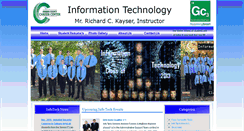 Desktop Screenshot of infotech.greeneccc.com